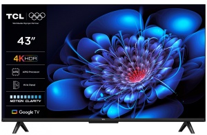 Televizor LED TCL 43P69K, 109 cm, 4K, Smart Google TV