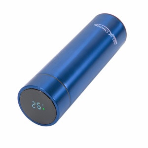 TERMOS INOX 450 ML,INDICATOR LED TEMPERATURA, ART OF DINING BY HEINNER (mix 3 culori in bax, 4 albastre, 4 negre, 4 rosii) - Img 8
