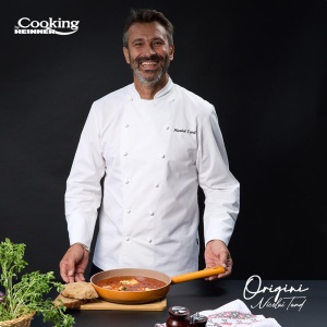 TIGAIE ALUMINIU TURNAT + CAPAC 26x5CM, NICOLAI TAND, ORIGINI, COOKING BY HEINNER - Img 8