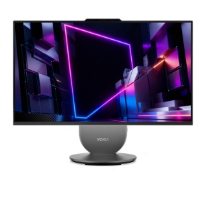 All-in-One Consumer Lenovo Yoga AIO 27IPH11 cu procesor Intel Core Ultra 7 356H pana la 4.7 GHz, 27 inch, QHD, 32 GB, Intel Graphics, FreeDos, Grey, 3 ani Garantie
