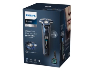 Aparat de Ras PHILIPS Shaver Series 7000 S7886/55, Acumulator, Autonomie 60 min, SkinIQ, Negru - Img 3