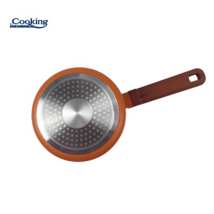 CASEROLA ALUMINIU FORJAT CU CAPAC STICLA 16 x 8 CM, 1.5 L, TERRA ROSSA, COOKING BY HEINNER - Img 5