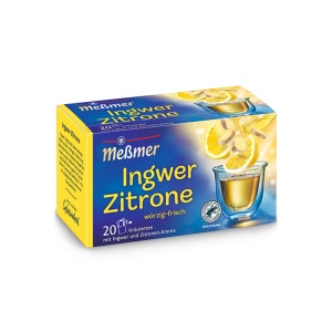 Ceai Mic Dejun Meßmer Classic Ginger Lemon , Messmer Ghimbir si Lamaie 20 plicuri x 2 Gr