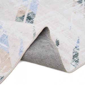 Covor printat, MABO 70x140 cm, lavabil cu spate antialunecare, inaltime fir 3mm - Img 2