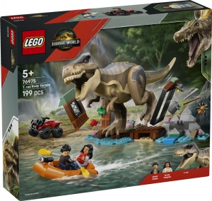EVADARE PE RÂU DIN CALEA UNUI T. REX LEGO76975 - Img 3
