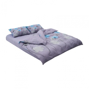 Lenjerie dubla,100%bumbac,4 piese, Carol - Img 4