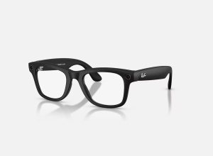 ORW4012 META WAYFARER High Bridge Fit - Matte Black - Clear Gen 2 - Img 4