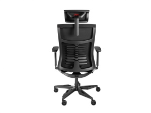 Scaun gaming Genesis ASTAT 700 G2, material textil, reglabil pe inaltime, greutate maxima suportata 120 kg, inaltime scaun reglabil 44.5- 51.5 cm, tesatura Mesh PureFlow™ Plus, tetiera si cotiere ajustabile 3D, negru - Img 6