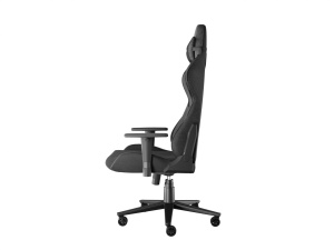 Scaun gaming Genesis Nitro 550 G2, material Synthetic PU + Textil, reglabil pe inaltime, greutate maxima suportata 150 kg, inaltime scaun reglabil 46.5 - 53.5 cm, spatar ajustabil 135°, dimensiuni roti 60mm, gri - Img 2