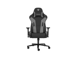 Scaun gaming Genesis Nitro 720, material Synthetic PU + Textil, reglabil pe inaltime, greutate maxima suportata 150 kg, inaltime scaun reglabil 46.5 - 53.5 cm, spatar ajustabil 135°, dimensiuni roti 60mm, echipat cu piston cu gaz clasa 4, manere 3D,