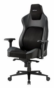 Scaun Gaming Serioux Prime, Capacitate greutate: 150 kg, Material suprafață: Piele, Material textil, Tip cotieră: Cotieră 4D, Tip mecanism: Mecanism tip broască, Tip pârghie pneumatică: 100 mm, ridicare pe gaz clasa 4, Tip bază: 350 mm, bază din - Img 3