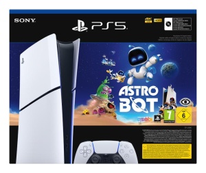 Sony PS5 Slim Digital Edition 1TB SSD White + Astro Bot - Img 3