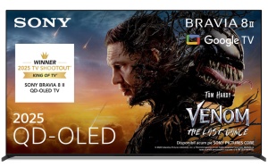 Televizor Sony BRAVIA 8M2 OLED 65XR8M2, 164 cm, Smart Google TV, 4K Ultra HD, 100 Hz, Clasa F