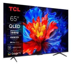 Televizor TCL QLED 65P8K, 164 cm, Smart Google TV, 4K Ultra HD, 144Hz, Clasa F, Onkyo - Img 2