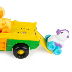 TRACTORAS CU REMORCA, ANIMALUTE SI SUNETE, JOHN DEERE - Img 5