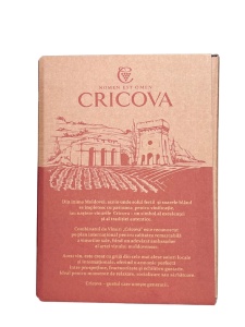 Vin Cricova Tramonto Saperavi Rosu Demidulce Bag in Box 10L - Img 2