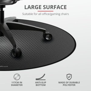 Accesoriu scaun gaming Trust Mika Round Floor Mat - Img 1