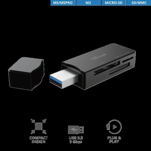 Card reader Trust Nanga USB 3.1 Card Reader - Img 1