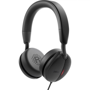 Casti Head-band DELL Pro Plus Wired ANC Headset - WH5024, Cu fir, noise-canceling, Negru - Img 5
