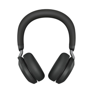 Casti Head-band Jabra Evolve2 75, Wireless/Wired, Negru