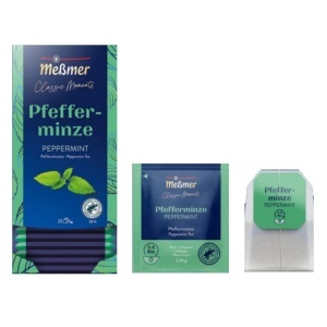 Ceai Messmer Classic Moments Peppermint Meßmer Menta 25 Plicuri