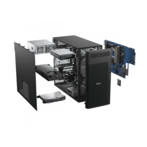 Desktop Workstation Dell Pro Max T2 cu procesor Intel Core Ultra 9 U9-285K pana la 5.7 GHz, 64 GB DDR5, 1TB None, Intel Integrated Graphics, Linux, Negru, 3 ani Garantie - Img 3