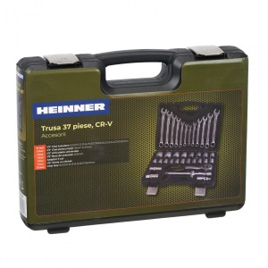 HEINNER TRUSA 37 PIESE 1/2" CR-V - Img 3