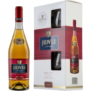 Jidvei Vinars VSOP 0.7L+2Pahare Cadou 42%