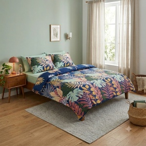 Lenjerie kingsize, bumbac,132 TC, Zafira - Img 2