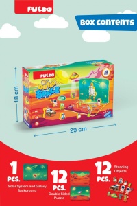 PUZZLE DIN SPUMA EVA, SPATIUL COSMIC, 25 PIESE, PUEDO - Img 3