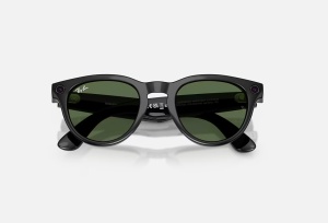 RayBan Meta HEADLINER Low Bridge Fit - Shinny Black - G-15 Green GEN2 - Img 5