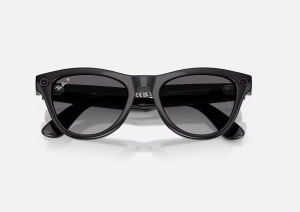 RayBan Meta SKYLER High Bridge Fit - Shinny Black - Graphite Gen2 - Img 5