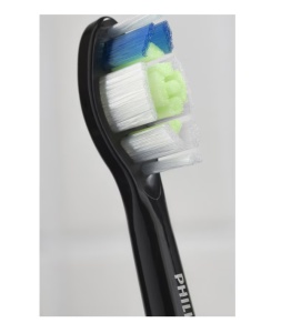 Rezerve PHILIPS Sonicare Optimal White HX6064/88, Pachet de 4 capete de periere, Standard, Click-on, Sincronizarea modurilor BrushSync, Negru, L x A x I (mm) 60x25.7x230.5 - Img 2