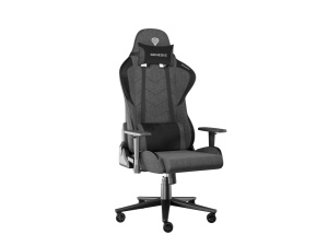 Scaun gaming Genesis Nitro 550 G2, material Synthetic PU + Textil, reglabil pe inaltime, greutate maxima suportata 150 kg, inaltime scaun reglabil 46.5 - 53.5 cm, spatar ajustabil 135°, dimensiuni roti 60mm, gri - Img 9