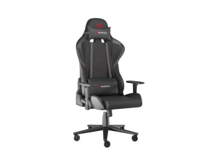 Scaun gaming Genesis Nitro 550 G2, material Synthetic PU + Textil, reglabil pe inaltime, greutate maxima suportata 150 kg, inaltime scaun reglabil 46.5 - 53.5 cm, spatar ajustabil 150°, dimensiuni roti 60mm, negru - Img 7