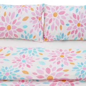 Set de pat,cearceaf cu elastic 180x200,Joy - Img 2