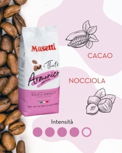 Cafea Boabe Musetti Armonico 1 Kg