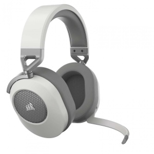 Casti Gaming Head-band Corsair HS65, Wireless, Alb