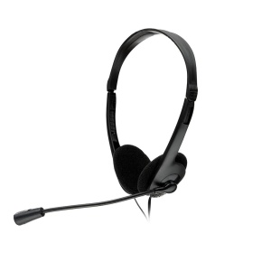Casti Head-band Spacer SPK-223, Wired, negru
