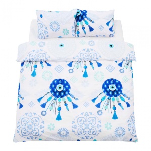 Lenjerie kingsize, bumbac,132 TC, Paros
