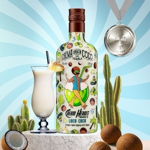 Lichior Tequila Cream Heroes Loco Coco 0.7L