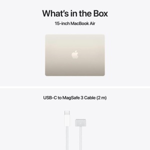 MacBook Air 15.3" Retina/Apple M5 (CPU 10-core, GPU 10-core, NeuralEngine16-core)/24GB/512GB - Starlight - INT KB (No Adapter) - 2026 (CTO from MDVD4RO/A) - Img 4