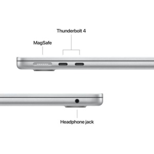 MacBook Air 15.3" Retina/Apple M5 (CPU 10-core, GPU 10-core, NeuralEngine16-core)/16GB/1TB - Silver - INT KB (No Adapter) - 2026 - Img 6