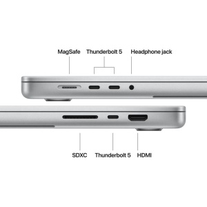 MacBook Pro 16.2"/Apple M5 Max (CPU 18-core, GPU 40-core, Neural Engine 16-core)/48GB/2TB - Silver - US KB (No Adapter) - 2026 (CTO from MGE94RO/A) - Img 4
