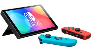 Nintendo Switch OLED Neon Blue & Red - Img 5