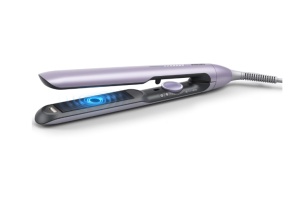 Placa de indreptat parul PHILIPS BHS742/00, 230 grade, Invelis ceramic, Violet, L x A x I (mm) 120x370x95 - Img 2