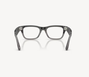 Ray-Ban Meta Blayzer Optics Gen 2 AI Glasses Matte Transparent Ice Grey/Demo - Img 4