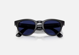 Ray-Ban Meta Headliner Gen 2 High Bridge FIT Shiny Black Clear/Sapphire Transitions 50-23