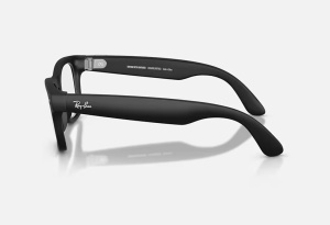 Ray-Ban Meta Wayfarer Gen 2 AI Glasses Matte Black/Clear (Large) - Img 3