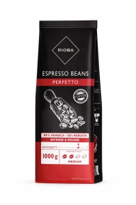Rioba Cafea Boabe Espresso Perfetto 1 kg